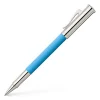 Graf Von Faber Castell Guilloche Rollerball Pen Gulf Blue