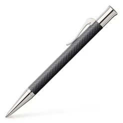 Graf Von Faber Castell Guilloche Ballpoint Pen Cisele Anthracite