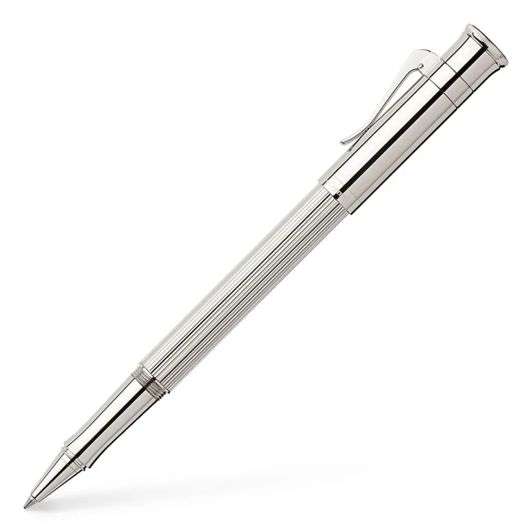 Graf Von Faber-Castell Classic Platinum Plated Rollerball Pen