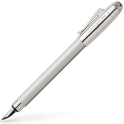Graf Von Faber-Castell for Bentley Fountain Pen White Satin