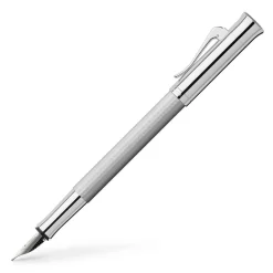 Graf Von Faber-Castell Guilloche Fountain Pen Rhodium