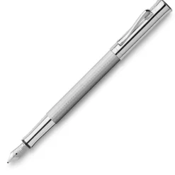Graf Von Faber-Castell Guilloche Fountain Pen Rhodium