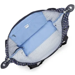 Kipling Art M Printed Tote Bag 3D K Blue | Altman Luggage