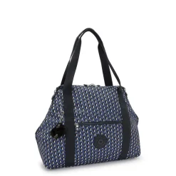 Kipling Art M Printed Tote Bag 3D K Blue | Altman Luggage