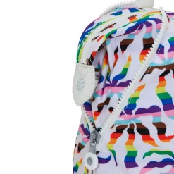 Kipling Art M Printed Tote Bag Rainbow Palm | Altman Luggage