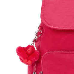 Kipling City City Zip Small Backpack Confetti Pink | Altman Luggage