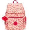 Kipling City City Zip Small Backpack LATIN CHEETAH | Altman Luggage