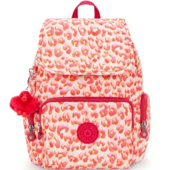 Kipling City City Zip Small Backpack LATIN CHEETAH | Altman Luggage