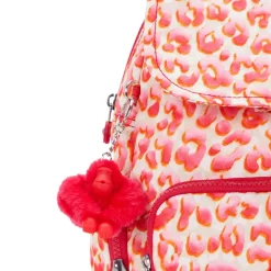 Kipling City City Zip Small Backpack LATIN CHEETAH | Altman Luggage