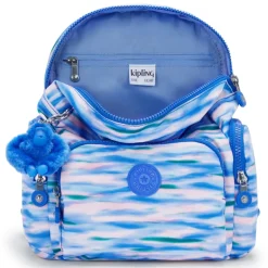 Kipling City City Zip Small Backpack Diluted Blue | Altman Luggage