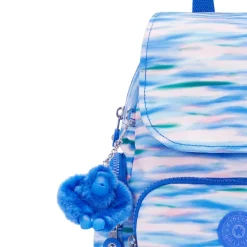 Kipling City City Zip Small Backpack Diluted Blue | Altman Luggage