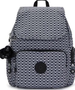 Kipling City City Zip Small Backpack Signature Print | Altman Luggage