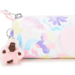 Kipling Freedom Pen Case Cosmetic Bag Aqua Sea Print | Altman Luggage