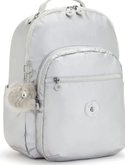 Kipling Seoul Extra Large Metallic 17 Laptop Backpack | Altman Luggage