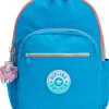 Kipling Seoul Large Nylon 15 Laptop Backpack Azure Sky Blue