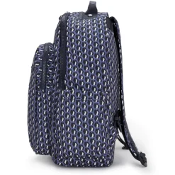 Kipling Seoul Large Printed 15 Laptop Backpack 3D K Blue | Altman Luggage