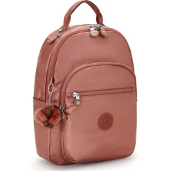 Kipling Seoul Small Copper Metallic Tablet Backpack | Altman Luggage