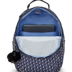 Kipling Seoul Small Tablet Backpack 3D K Blue | Altman Luggage