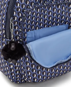 Kipling Seoul Small Tablet Backpack 3D K Blue | Altman Luggage