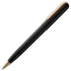 LAMY imporium Rollerball Pen Black with Gold Trim | Altman Luggage