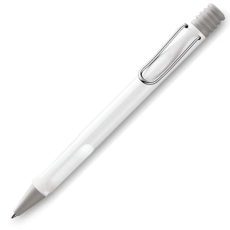 Lamy Safari Ballpoint Pens White on Sale | Altman Luggage