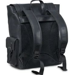 Mancini Leather Backpack for 15'' Laptop, 12.75