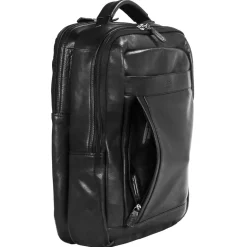 Mancini Leather Backpack for 15.6