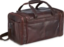 Mancini Leather Carry-on Duffle Bag, 20