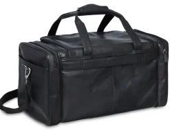 Mancini Leather Carry-on Duffle Bag, 20