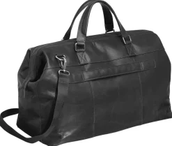 Mancini Leather Classic Carry-on Duffle Bag, 20