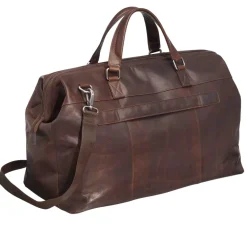 Mancini Leather Classic Carry-on Duffle Bag, 20