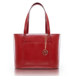 McKlein ALYSON Leather Tablet Tote | Altman Luggage