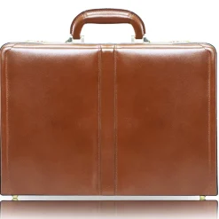 McKlein Harper Leather Expandable Attache Case