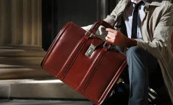 McKleinUSA Morgan 83344 Brown 17 Litigator Laptop Brief