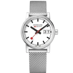 Mondaine EVO2 Stainless Steel 30MM Swiss Watch | Altman Luggage