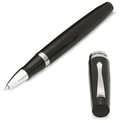 Montegrappa Elmo 02 Black Rollerball Pen | Altman Luggage
