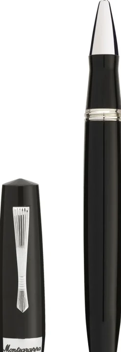 Montegrappa Elmo 02 Black Rollerball Pen | Altman Luggage