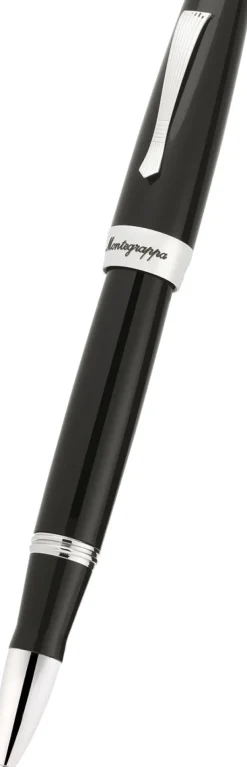 Montegrappa Elmo 02 Black Rollerball Pen | Altman Luggage