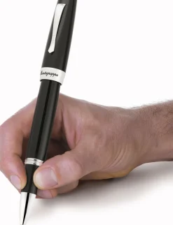 Montegrappa Elmo 02 Black Rollerball Pen | Altman Luggage