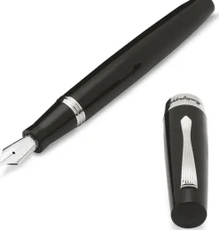 Montegrappa Elmo2 Black Fountain Pen | Altman Luggage