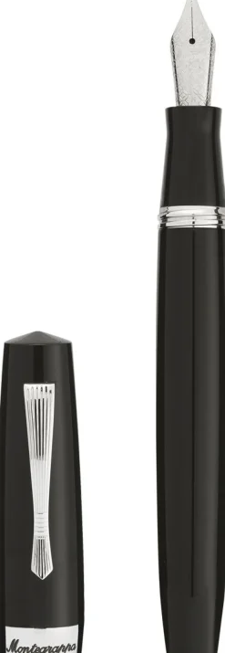 Montegrappa Elmo2 Black Fountain Pen | Altman Luggage