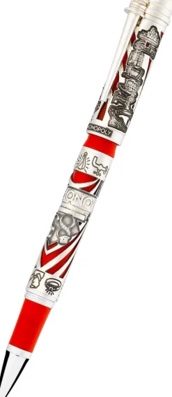 Montegrappa Monopoly Limited Edition Rollerball Pen Red | Altman Lugg