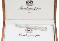 Montegrappa Reminiscence Sterling Silver Fountain Pen Medium Nib