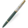 Parker 51 Premium Forest Limited Edition Green Gold Trim Fountain Pen