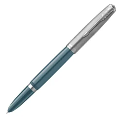 Parker 51 Teal Blue CT Fountain Pen on Sale | Altman Luggage