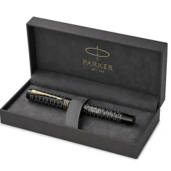 Parker Duofold 100 LE Anniversary Centennial Limited Fountain Pen Black GT