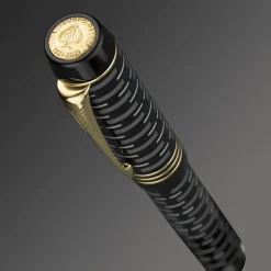 Parker Duofold 100 LE Anniversary Centennial Limited Fountain Pen Black GT