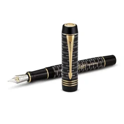 Parker Duofold 100 LE Anniversary Centennial Limited Fountain Pen Black GT