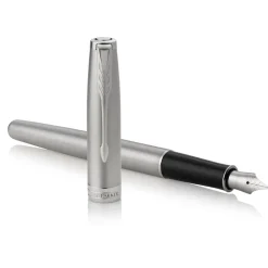 Parker Sonnet Stainless Steel CT Fountain Pen on Sale | Altman Luggage