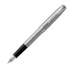 Parker Sonnet Stainless Steel CT Fountain Pen on Sale | Altman Luggage